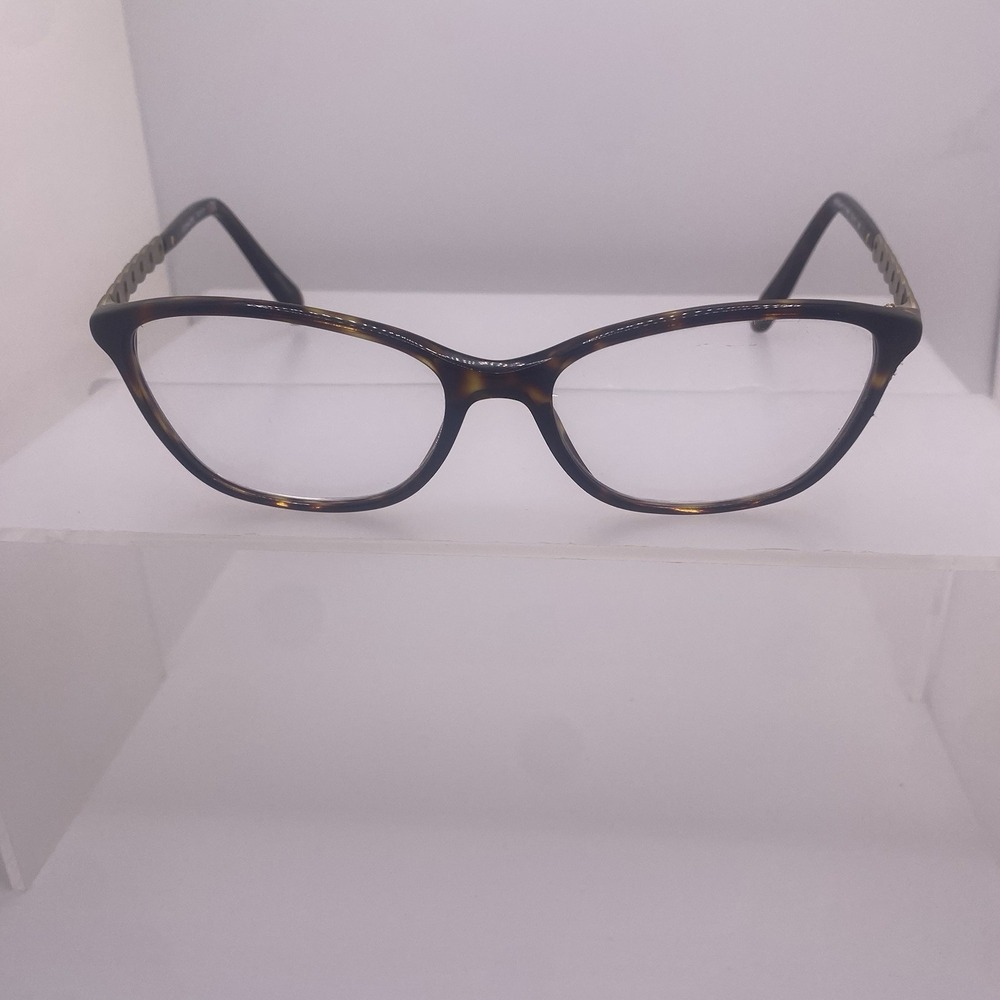 Coach Eyeglasses Women FRAME ONLY HC6077 Cat Eye 53-15-135 Dark Tortoise 802 - Picture 1 of 16